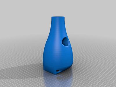 Chimney for heatsinked Raspberri Pi 4B