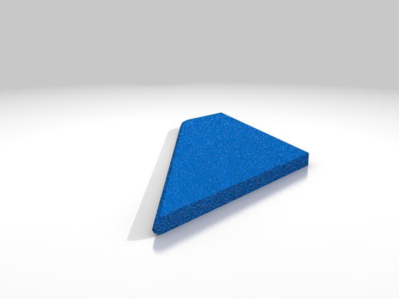 Fins for model rocket