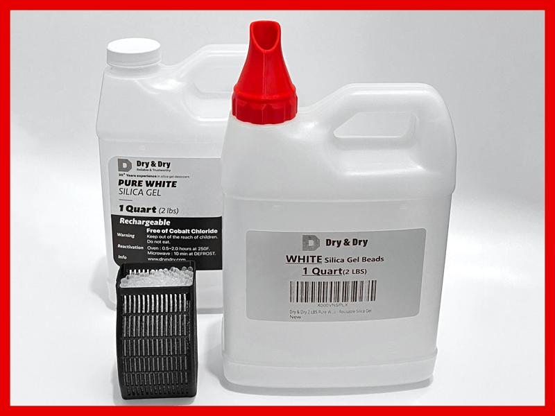 Dry & Dry Pouring Funnel for 1 Quart Silica Beads