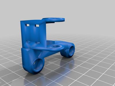 Cable chain hot end Bracket