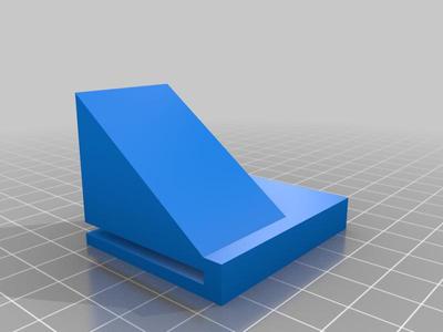 Chamfer adapter for small belt sander 