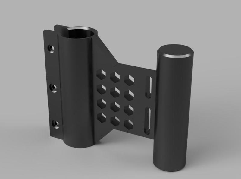 NoobTube VR Stock 40mm Vertical Riser - 19mm Rod