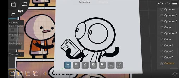 Loading artist BLUE (webtoon comic)