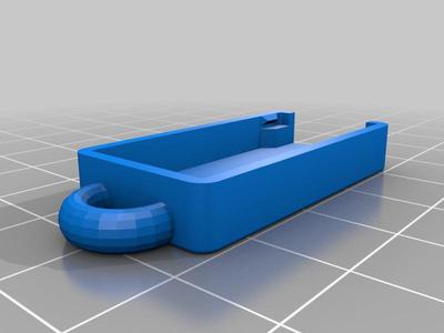 OpenSK dongle case with keychain 