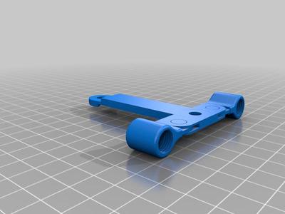 Swing Arm Style CO2 Cartridge Holder for Bicycle, improved hinges