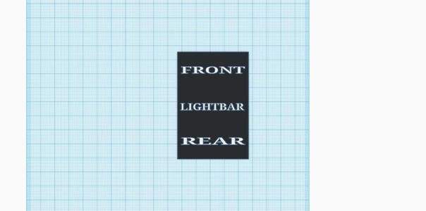 Lightbar label