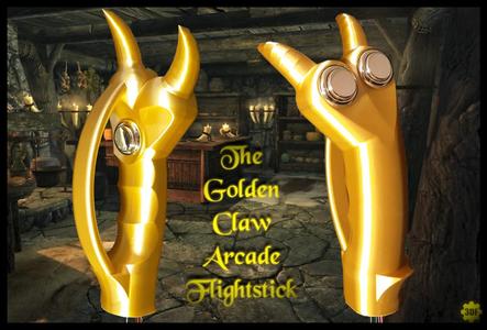 The Golden Claw Arcade Flightstick