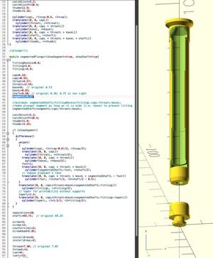 Hollow Plunger for 3mL Syringe