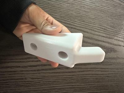 Bike Pedal Mount with Single Prong