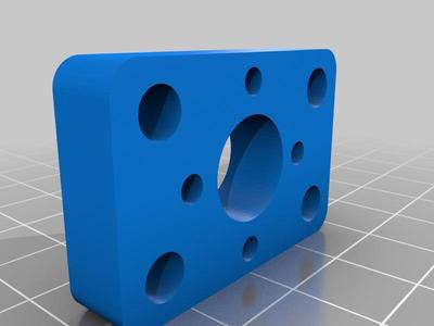 MTSGR12 To TR8x8 POM Nut Adapter