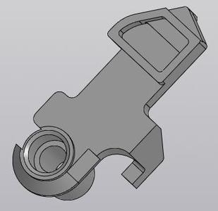Panasonic G mechanism side plate unit (VXA4076) lever 