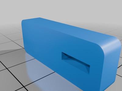 Mount for MKS6130 in the Baudis Antares (Rudder)