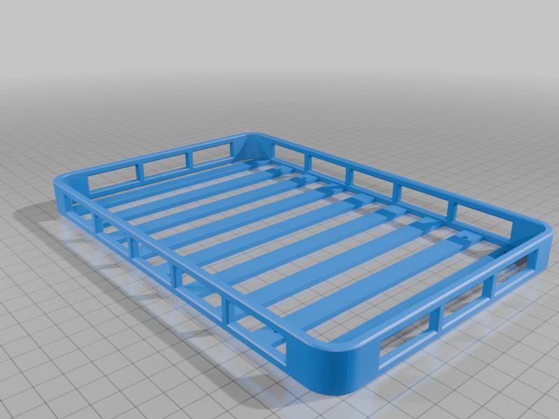 Roof rack with long roof rail TRX4 Traxxas Bronco 2021