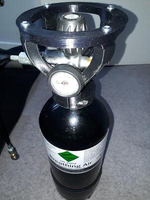 Scuba tank valve guard