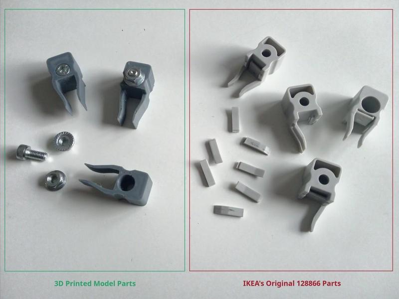 Sliding Door Stopper (Replacement for Ikea's part 128866)