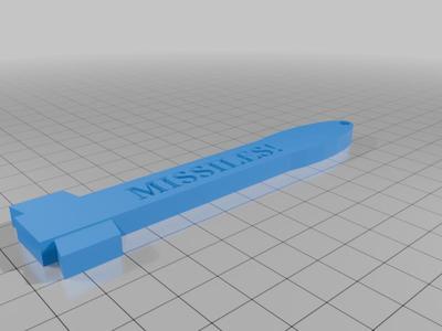 missiles keychain