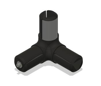 20x18mm Tube Corner Piece