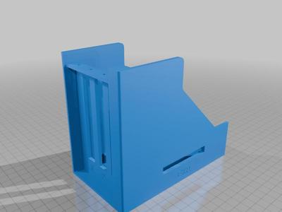 ISA Bus Expansion Case for ISA8-Exp-01 board (Book8088, Pocket8086, Pocket386, Hand386)