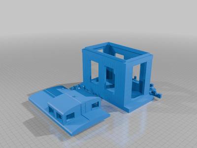 Extended Vision Bobber Caboose kit without cupola insert (Added locking pieces)