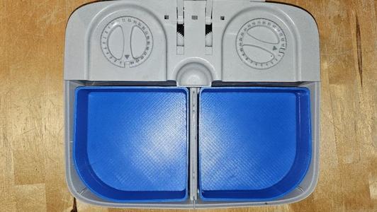 Automatic 2 Meal Pet Feeder single bowl