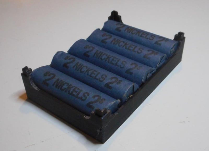 Stackable Rolled Nickel Holder