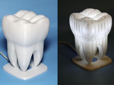 Tooth lamp USB