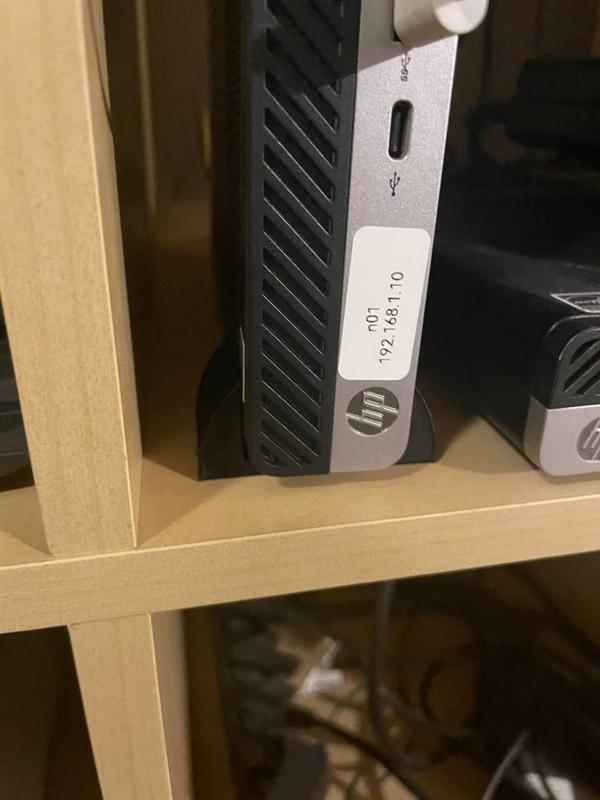 HP Elitedesk 705 G4 Mini stand