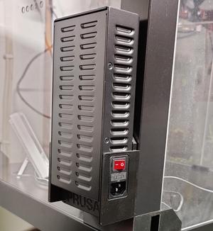 MK3/MK4 black PSU holder for Ikea Lack enclousure (rear mount)