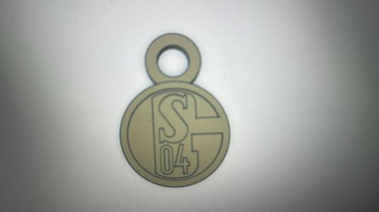 Schalke04 ( S04 ) Schlüsselanhänger