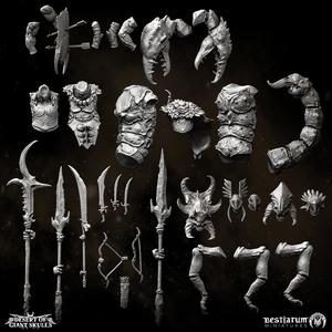 Desert of Giant Skulls: Kitbash Set