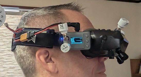 Walksnail Goggles X Analog module mount