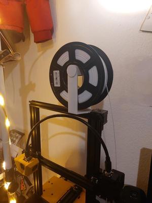 Filament remount for artillery hornet