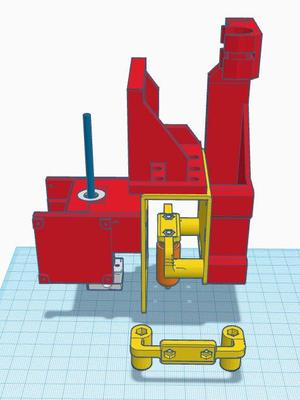 BLTouch Mount for Creativity ELF + ELF PRO + SainSmart Coreception + Koonovo ELF