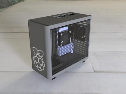 Cooler Master MasterBox NR200P - Pi Case!