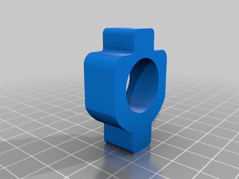 Airsoft outer barrel stabilizer for RIS2 rail