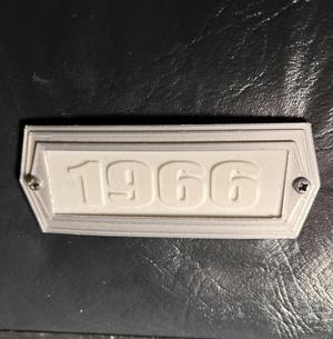 Ford Slicks Dome Light Cover