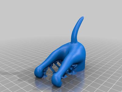 Hanger - Dog Butt - Leash Hook - Dog Leash Holder-with supports