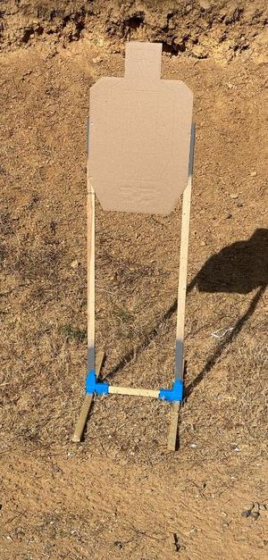 Target Stand for 1x2 Furring Strips (USPSA Style)