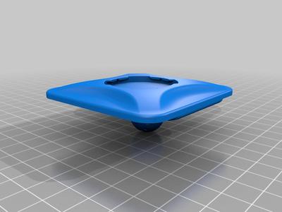 Quadlock to 17mm ball (Garmin) adaptor