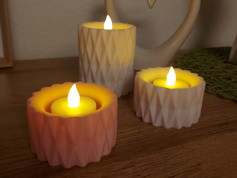 Exclusive LED Tealight Candle Holders