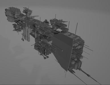 Babylon 5 Horkos Nova Dreadnought Refit