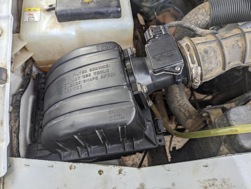 Ford Ranger Cone Filter Adapter