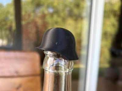 Steel Beer Helmet