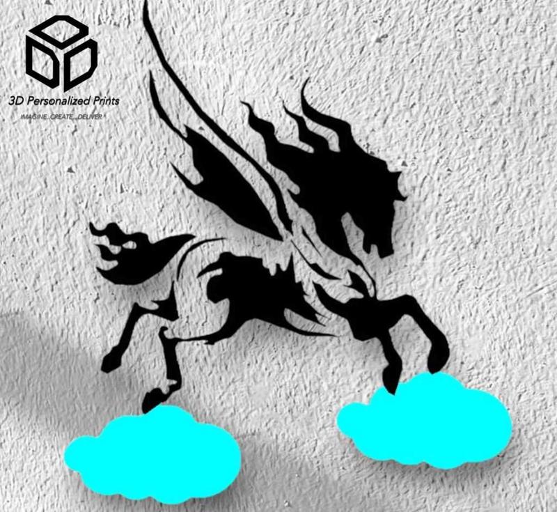 SKYBORNE MAJESTY: PEGASUS HORSE