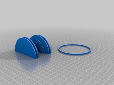 Spinning Wheel Whorl NOT REVERSE Threaded