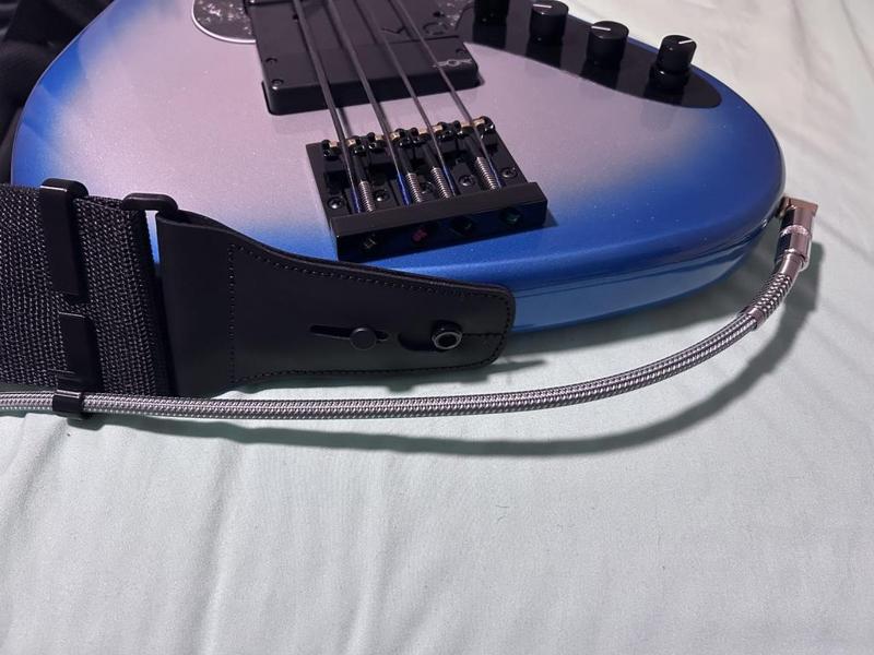 Instrument Strap Clip + Cable Retainer