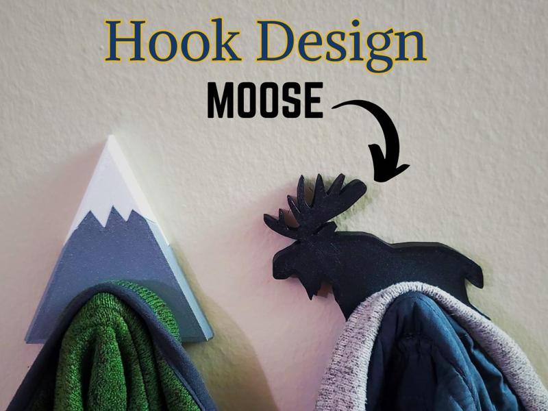 Moose Coat Hook - ZZD Universal Coat Hook