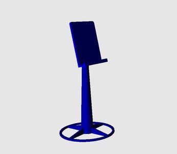 Smartphone stand for Zoom Meetings