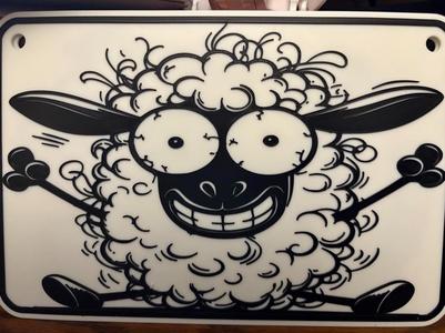 crazy sheep
