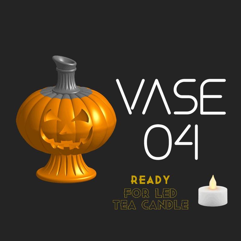 Vase 04 - Jack-O